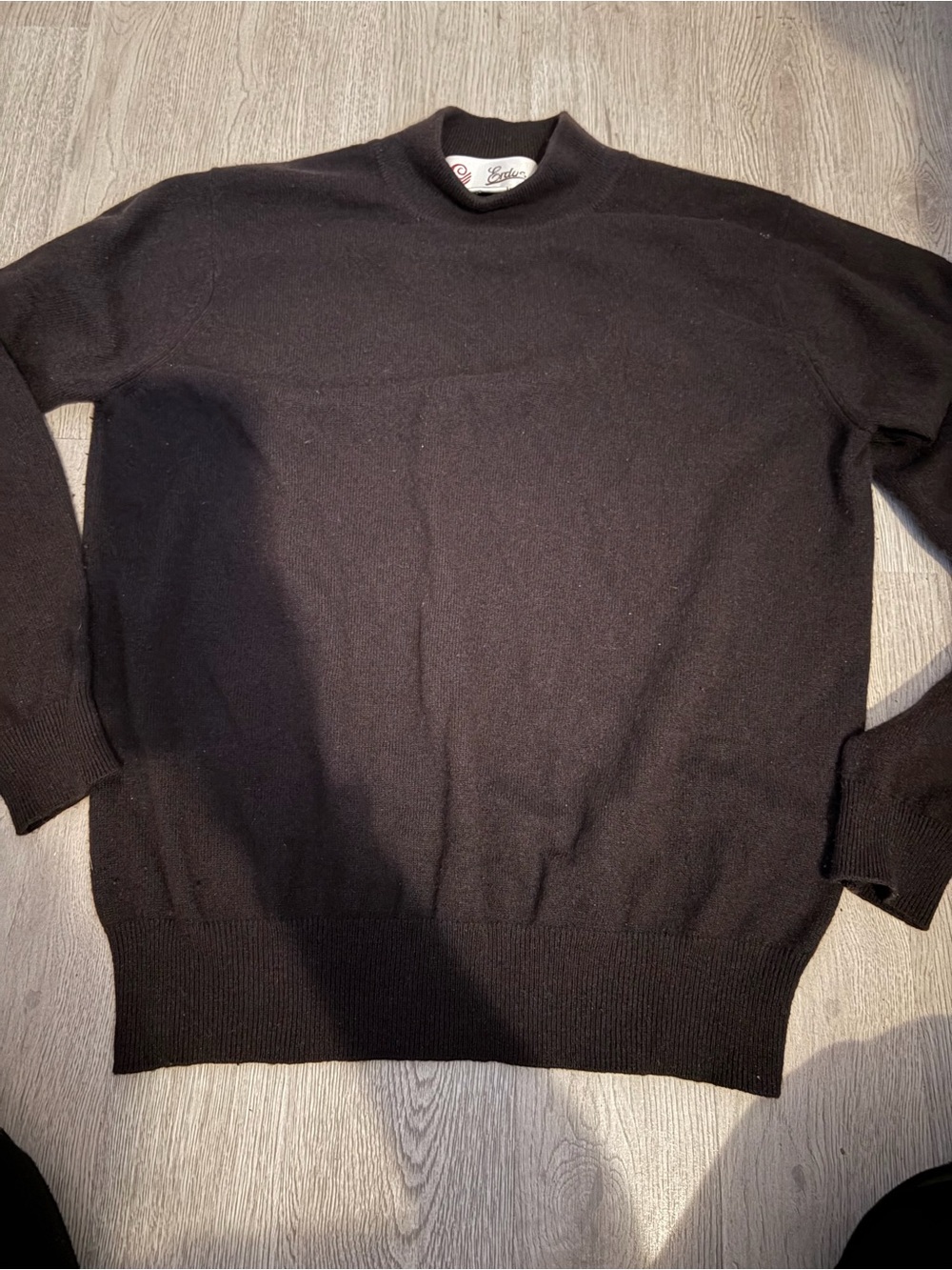 Chocolate Brown Erdus Cashmere Sweater